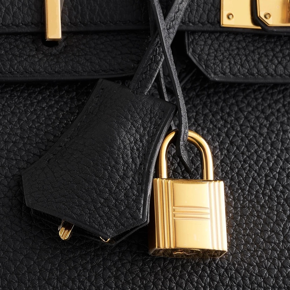 Hermès - Birkin 25 - Black Togo - Picture 10 of 14